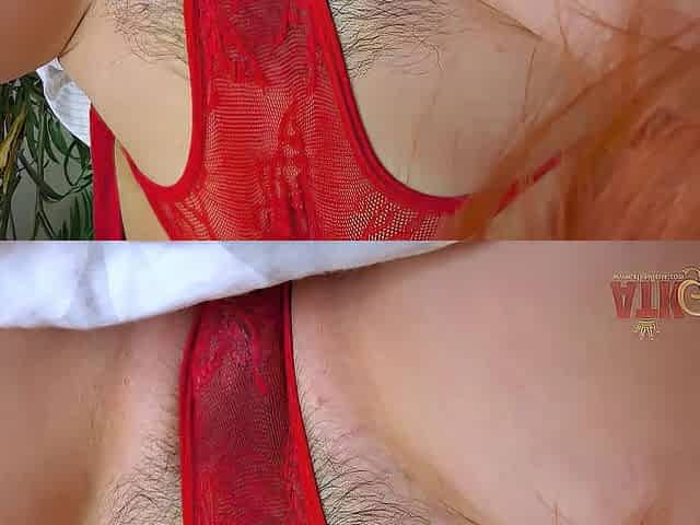 Amarna Miller likes to use her toys in that soaked little vagina.