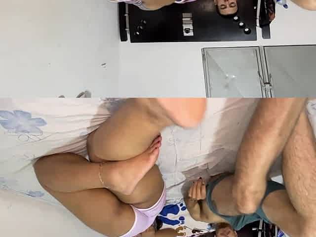 A Night of Passion with My Beautiful Big Ass Girlfriend - Porn in English