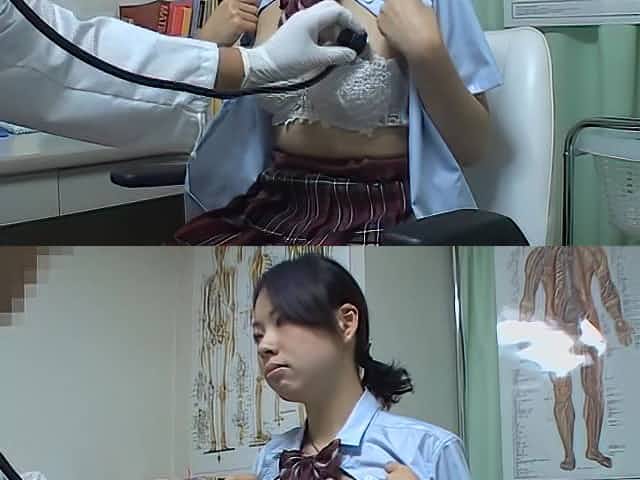 Medical voyeur cam shooting Asian explored in gyno office