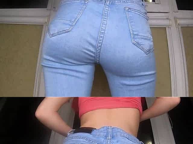 Hot Babe Changes Clothes and Demonstrates Her Gorgeous Ass