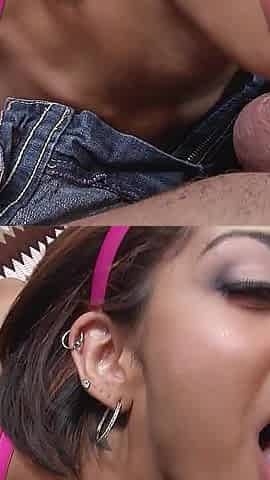 Latina Teen Vanessa with Hairy Pussy Fucked and Cumshot on Vacation