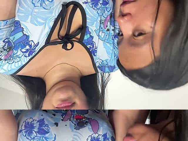 Double Milk Spraying! 2 Lactating Beauties High Pressure Play