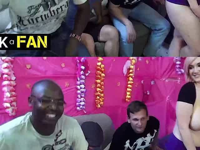 Foursome With Siri Dahl Megan Tory Cum Overspread By Fan Ricky!