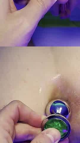 Filthy Butt Plug Slut Fuck