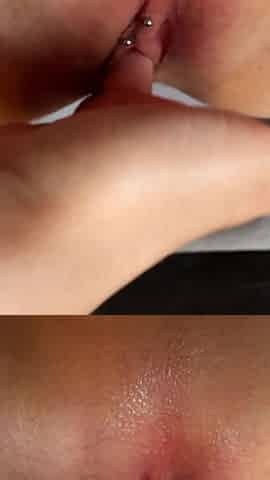 What I See During Masturbation. POV Masturbation to Orgasm