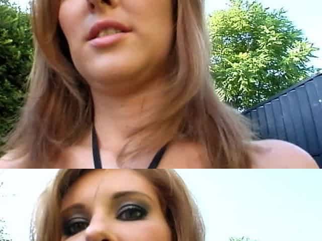 Outdoor Gang Blow with Jessica and 4 Studs