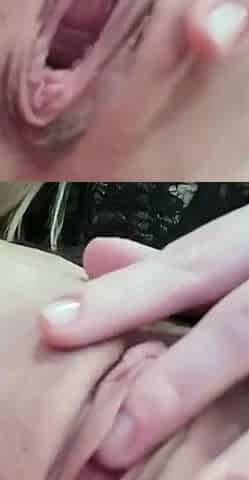 hot amateur blonde close up masturbation HD