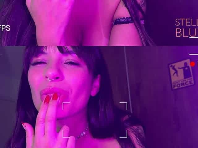 The Busty Naughty Brunette Gave Me a Perfect Wet Blowjob and Swallowed All My Cum