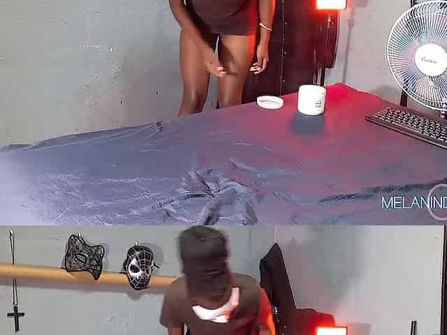thick ebony riding a dick pt1