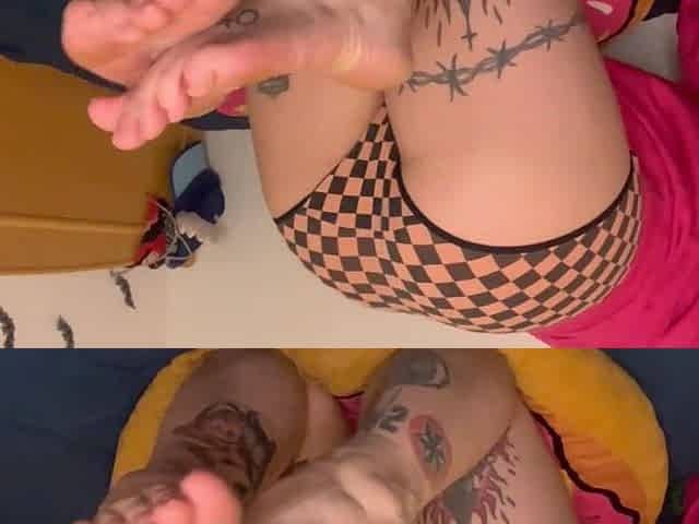 MY FEET WANNA GUIDE YOUR JERK OFF