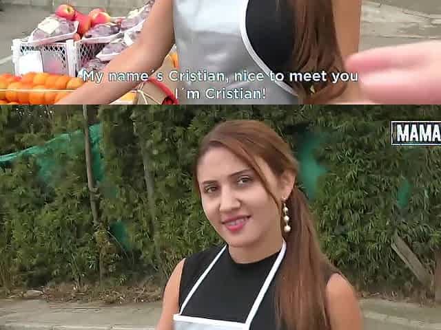 Latin babe Market Vendor With a Large Butt Gets an Suggest This babe Can't Refuse... Teases What Comes After