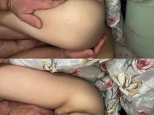 Step Brother Fingers My Tight Pussy to Orgasm