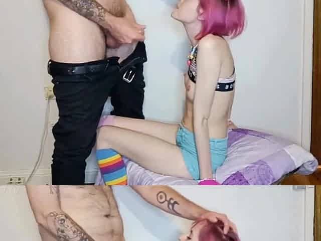 Petite Teen Crazy Facefuck