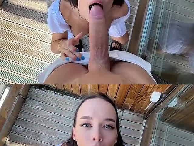 Taut Tanned Snatch Rides Giant Knob - Viktoria Vares