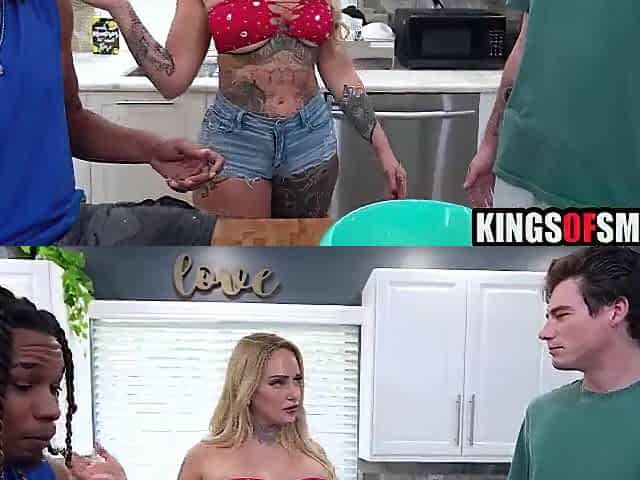 Step Mama Booty Screwed By Step Son's Ebony Buddy