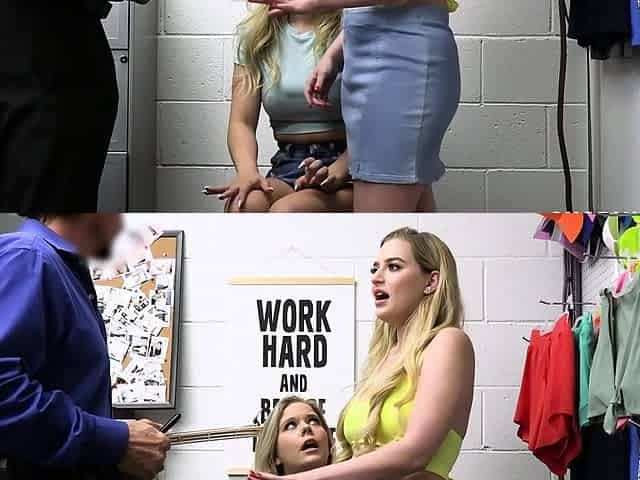 ShopLyfter-Busty Blonde Thieves
