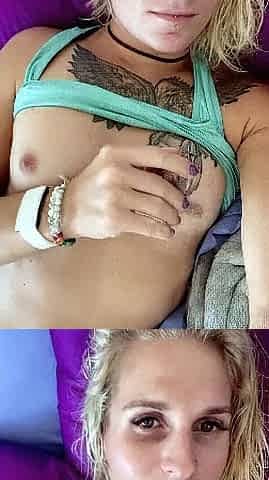 Hottrayne Amateur Masturbation On The Bed