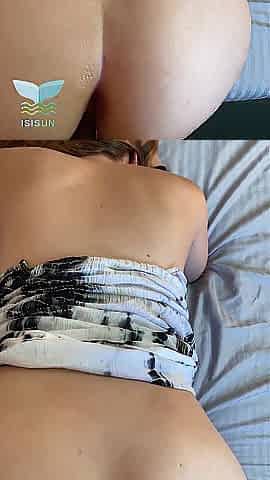 The superlatively good camping with banging in the forest by Isis Sun