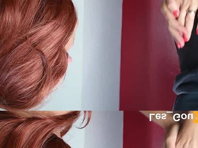 4K - Redhead with Sunglasses Gives Blowjob with Lipstick and Receives Huge Facial