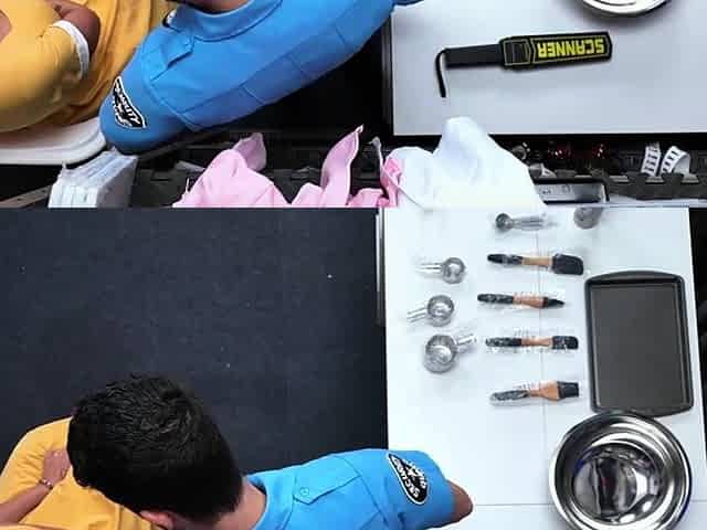 Obedient wife caught stealing supplies