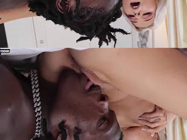 Skylar Valentine Rides Bbc In Reverse Cowgirl Pose