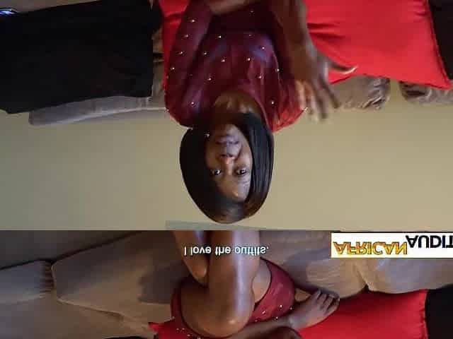 Black playgirl drank giant ramrod and enjoyed hardcore vagina screwing