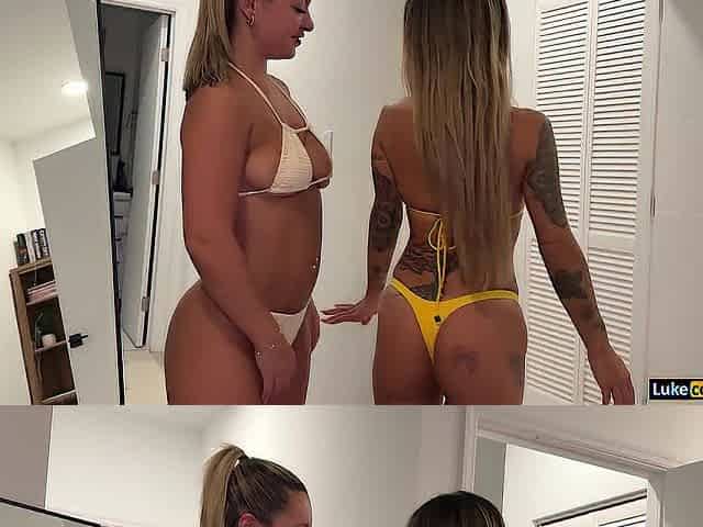 "How Do We Look In Our Fresh Bikini's" Stepsis and Bestfriend - Gypsy Rose - Linda Lan