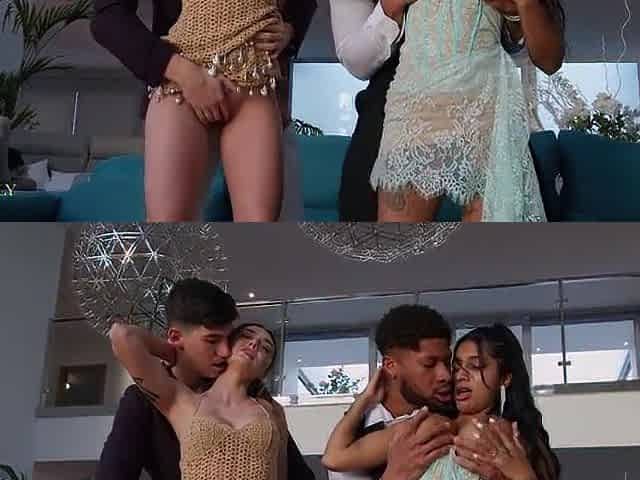 Yasmina Khan & Catherine Knight Sunset Exchange Mad Foursome Fuckfest
