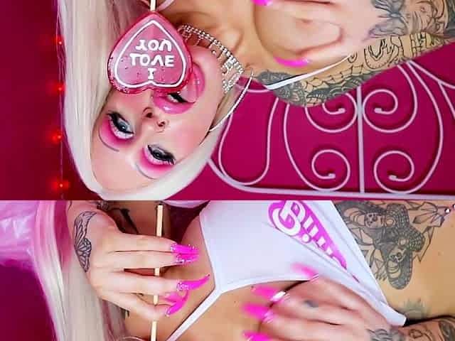 Solo with perfect big boobed blonde Alexis Ford