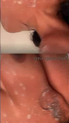 TELE Literaryvixen Super Hawt Black Shower Session w/ Dani Doomsday Clip 9