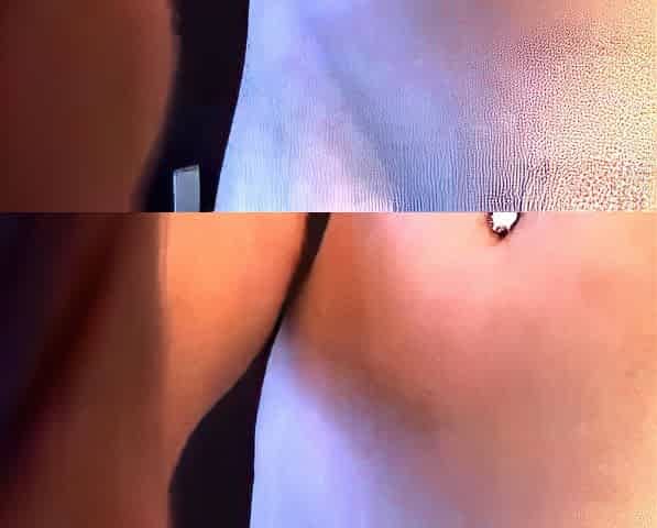 Solo masturbation of a beautiful amateur blonde