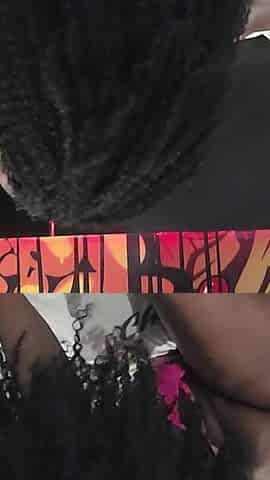 Mulatto Woman Trying to Give Her Ass to BBC Young