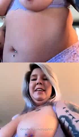 Big boobs webcam slut toys her asshole