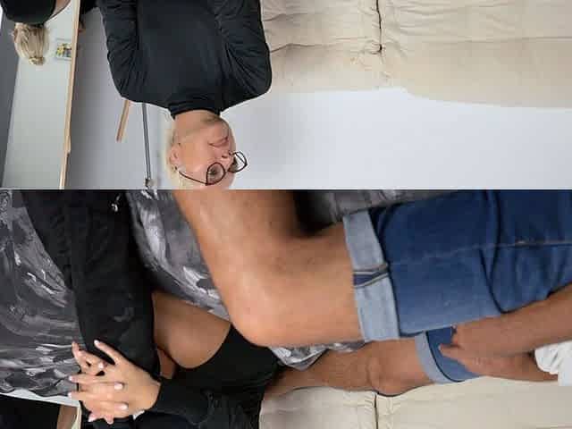 Big Tits MILF Teacher Does Fisting and Pegging to an