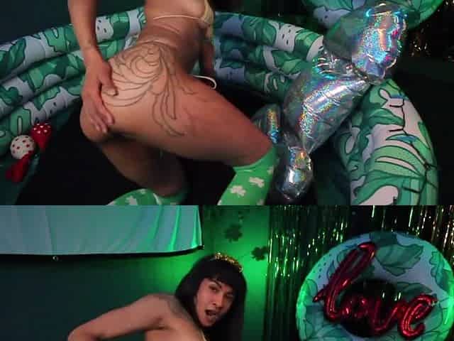 Leprechauns Girlfriend Milked By A Fairy
