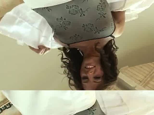 Despite Being Her 1st Time the Brunette hair Takes It up the Butt with Pure Fun
