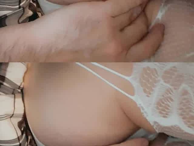 I Again Cum Under Her Skirt. Petite Girl in Subway Gets Hot Sperm