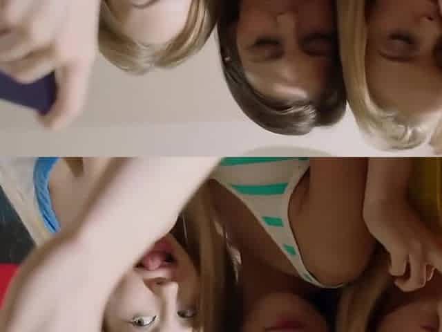 3 beautiful teens