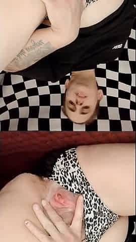 Tight Pussy Gape Spread Tease Panty Pussy Lips