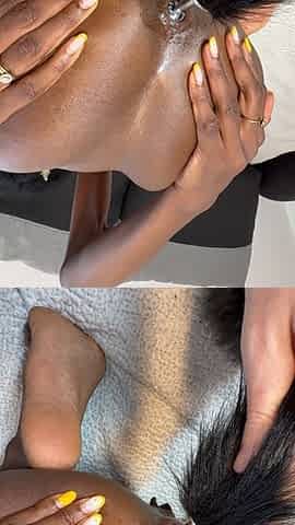 Sexy Buttplug Play with Petite Ebony - Huge Anal Creampie