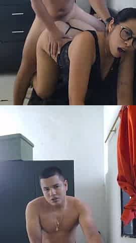 The cheating married bitch loves it doggystyle