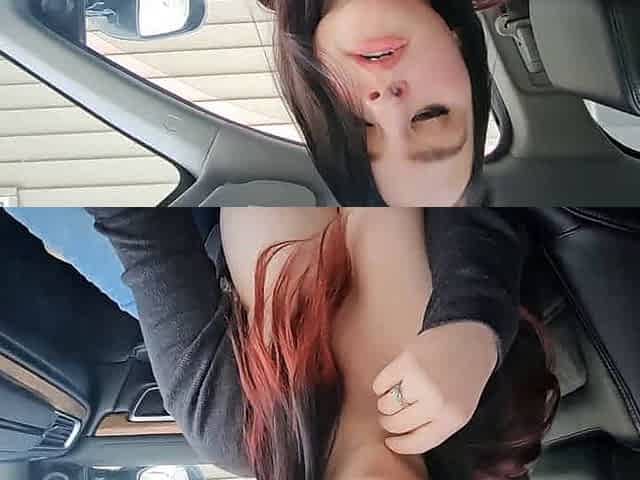 Smoking blowjob