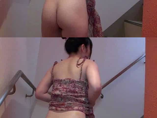 Girl and a man have hardcore anal sex blowjob fuck