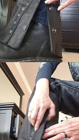 MILF Camgirl Jess Ryan Full Leathers Looking Hot