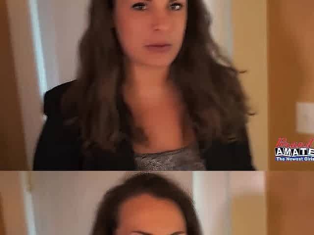 Brunette hair mother I'd like to fuck Lilly M Sucks A Dong And Gets An Anal Bang!
