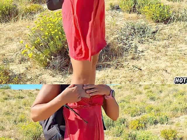 Compilation of a pair undressing and masturbating. Tugjob in public places - beach, shops.