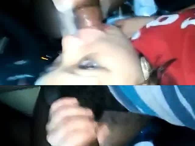 She Swallowed It All - Interracial Deep Throat