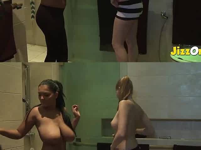 Jizzorama - Latin babe & Blond Ink Beauty Lesbian Joy