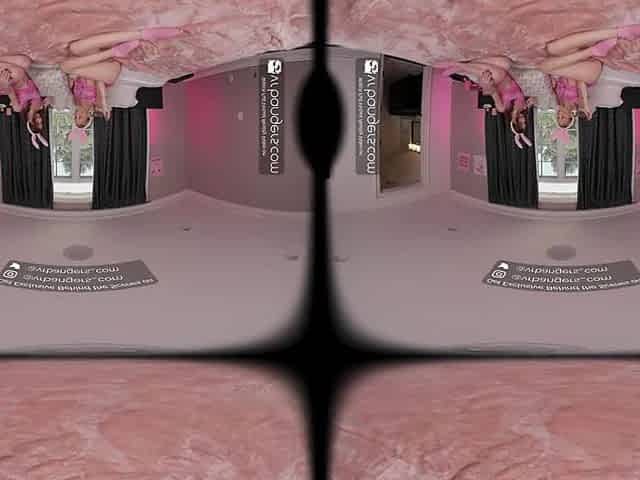 VR Bangers: 2 Angels With Constricted Twats Bang Hard In A College FFM 3some - VR Porn