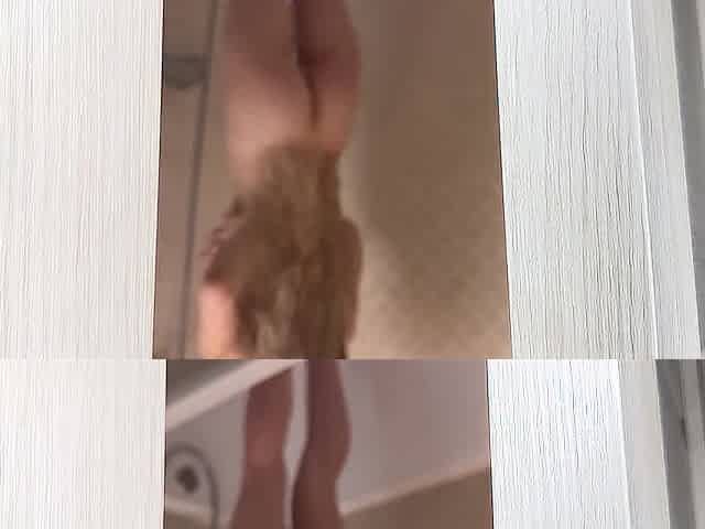 I decided to take a shower, but my boyfriend decided to join in